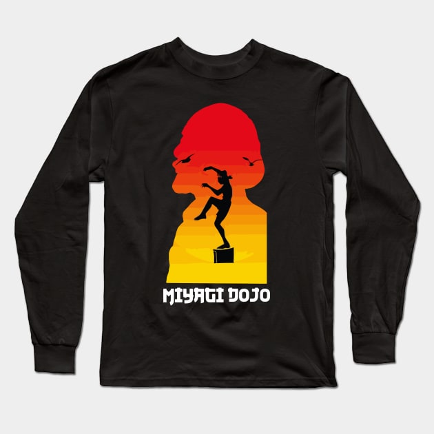 miyagi dojo Long Sleeve T-Shirt by Nashida Said